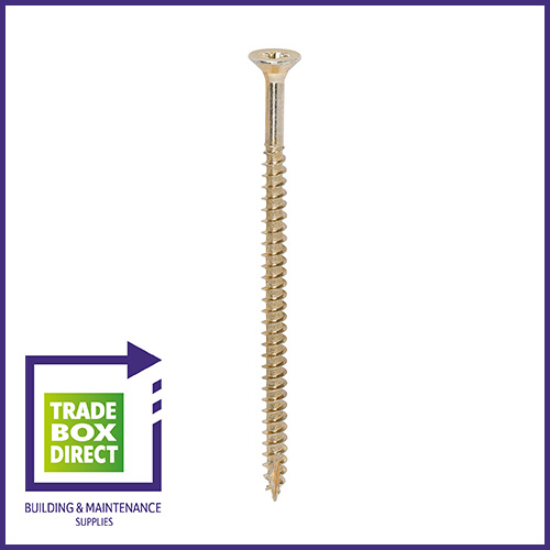 MULTI-PURPOSE GOLDEN POZI COUNTERSUNK WOOD SCREWS - Image 4