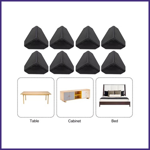 BLACK PLASTIC CORNER PROTECTOR